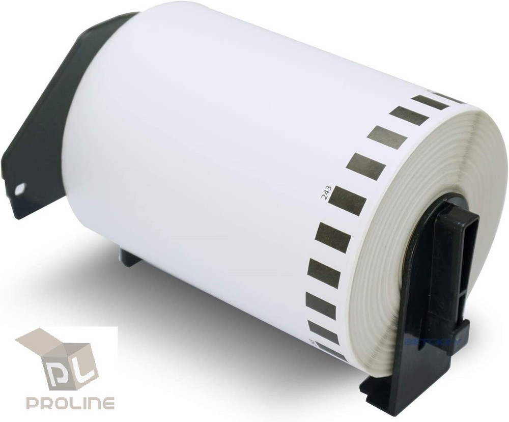 4 Rolls DK2243 Continuous Labels for Brother QL-1100 4″ x 100ft With Cartridges