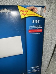 Avery 8195 Easy Peel Return Address Labels (19 Unused Sheets) 2/3” *1 3/4”