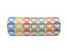Removable Day Labels – 1″ Peel Tabs – Weekly (Mon-Sun) – 7000 Stickers for FIFO,