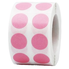 Pink 1/2″ Inch Round Adhesive Labels 1,000 Color Coding Dot Stickers for Effi…