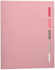 Maruman CLARTE B5 Size 26-Ring Binder 5 Index Window Cover with 5-tab dividers