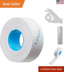 Clear Printing White Blank Labels, 1200 Count Roll, Reliable Labeling Solution