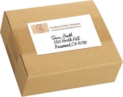 100 Printable All-Purpose Removable Labels 2×4 Inch White Write or Print