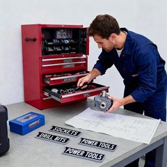 12 Pack Magnetic Toolbox Labels, 3DPrinted & Reusable Organizers for Steel To…