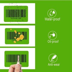 3×2 Inch Green Thermal Labels for Shipping Barcodes Address Rollo Zebra 500