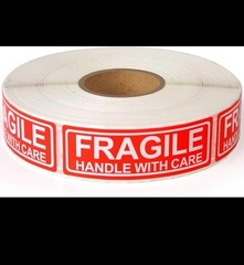50 Stickers Fragile Handle With Care 1×3″ Packaging Box Safety Mailing Labels