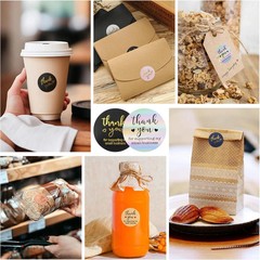Thank You Stickers – 6 Rolls, 3000 Pieces, 1 Inch Labels for Packaging