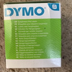 DYMO 50 x 12 mm Authentic LabelWriter Suspension File 220 Labels