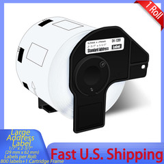 1 Roll 28.9mm x 62mm DK-1209 Small Address 800 Labels for Brother QL Printer