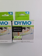 Dymo 30327 LabelWriter File Folder Labels White 14mm x 87mm 3 Boxes