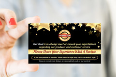 25-2000 Ebay CLASSY Thank You Seller Business Cards (Star), 4 Amazon, Etsy, bulk