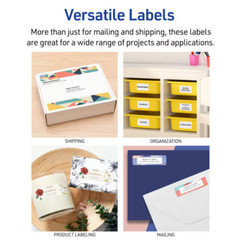 Avery Half-Sheet Shipping Labels, 5-1/2″ x 8-1/2″, White, 58 Count