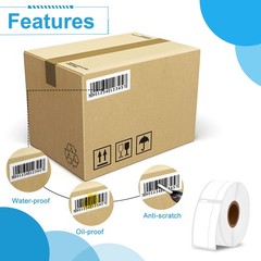 Compatible with DYMO Labelwriter 450 4XL 30330 (3/4″ x 2″) Multipurpose Labels