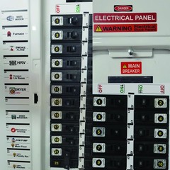 Premium 40 Circuits Bidirectional for 1″ Breaker Directory Label Kit with Col…