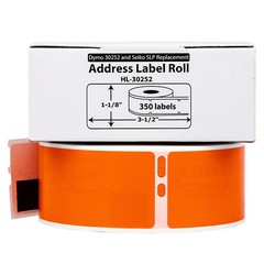 DYMO LW 30252 ORANGE Address Labels for LabelWriter – 2 Rolls of 350 – FAST SHIP