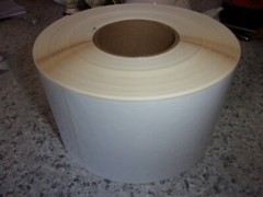 4×6 Blank Labels Shipping Labels Large Roll Gloss face blank backing no returns