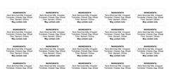 Small Custom / Personalised Labels (38.1 x 21.2mm) Pre Printed