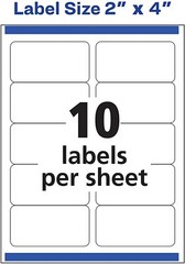Avery TrueBlock Laser Shipping Labels 2″ x 4″ (5163) PICK YOUR OWN # OF LABEL