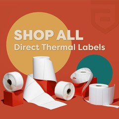 Aegis Adhesives – 3” X 1” Direct Thermal Labels for FBA Barcodes, Address, Pe…