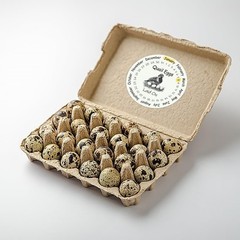 320 Pcs Quail Farm Fresh Eggs Stickers, 2 Inch Round Unwashed Eggs Carton Lab…