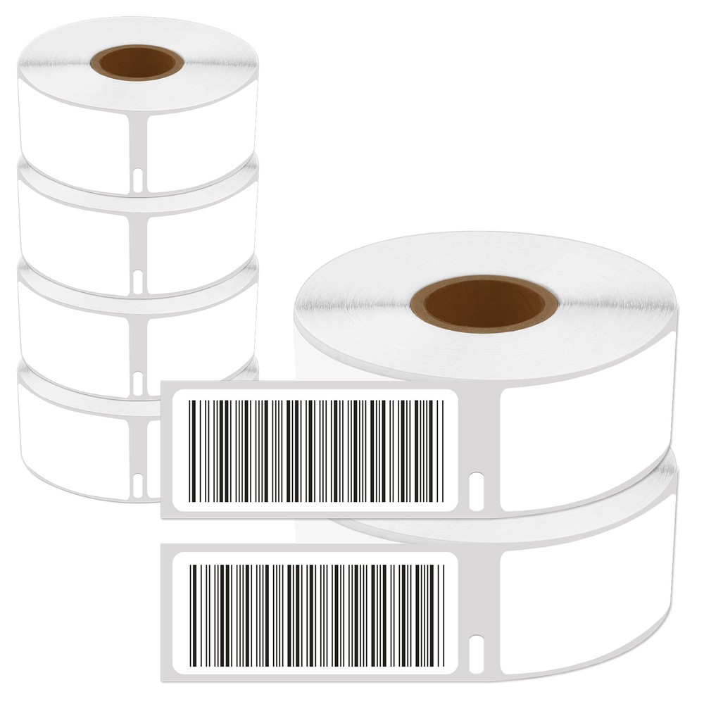 6Rolls 1” X 2 1/8” Multipurpose Labels 30336 500P/R Compatible For Dymo LW 330