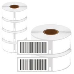 6Rolls 1” X 2 1/8” Multipurpose Labels 30336 500P/R Compatible For Dymo LW 330
