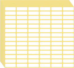 1680 Pcs Matte White Labels Blank Stickers Small Sticky Labels Removable Price