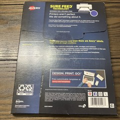 Avery WeatherProof Shipping Labels w/TrueBlock Laser White 2 x 4 500/Pack 5523