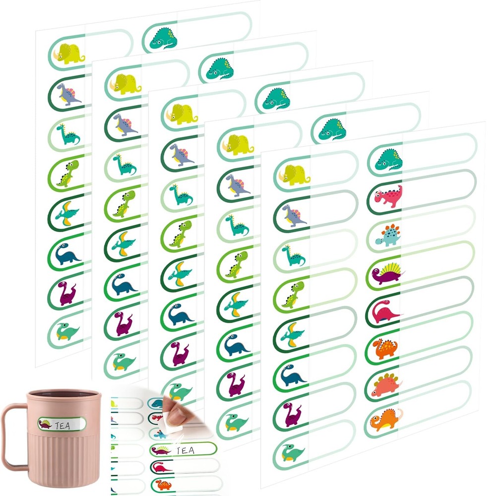 320 Pcs Baby Bottle Labels for Daycare, Name Labels for Daycare, Self Laminat…