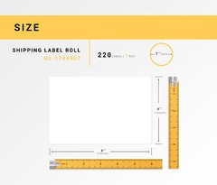 Dymo LW 30256 30334 30336 1744907 4XL Labels Direct Thermal Shipping Labels 4×6