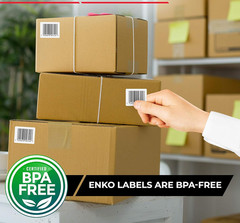 (3 Rolls, 7,050 Labels) 1-1/2″ X 1/2″ Direct Thermal Label with 1″ Core