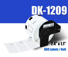 1 Roll 28.9mm x 62mm DK-1209 Small Address 800 Labels for Brother QL Printer