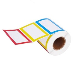 150 Pcs Blank Label Stickers Self Adhesive for Price Tags Home Office School