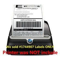 12 Rolls DYMO 4XL Direct Thermal Shipping Labels 4×6 220/Roll Compatible 1744907