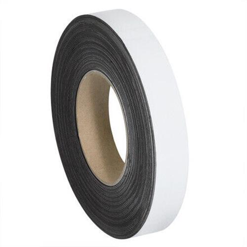 1″ x 100′ Warehouse Labels,White Magnetic Rolls (Single)