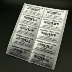 200 Security Seal Tamper Proof Warranty Void Label Stickers Individual barcode