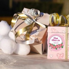 500 Pcs 1 Inch Happy Mother’s Day Gift Tag Sticker Roll Envelopes Seals Stickers