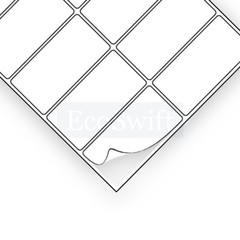 (300) 4 x 2 EcoSwift Laser/Ink Address Shipping Self-Adhesive Labels 10/sheet