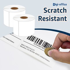3 Rolls 500 Labels 4X6 Shipping Direct Thermal for Zebra LP 2844 Eltron ZP450