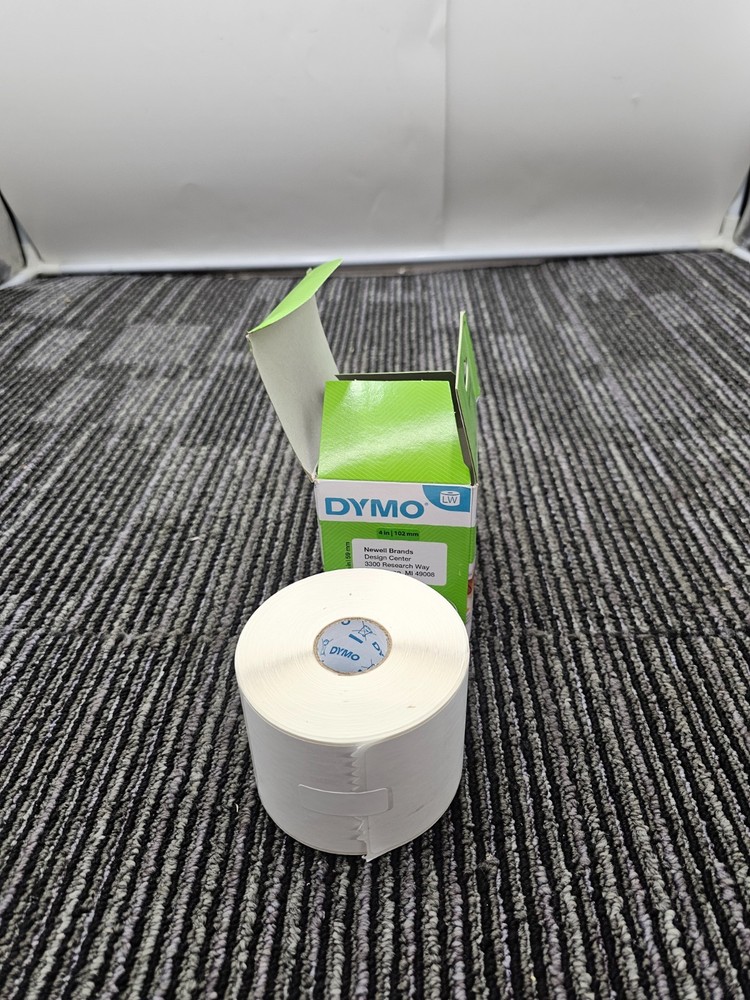 (QTY 4) Dymo 30256 2-5/16″ x 4″ Large White Shipping Labels 300 Labels/Roll