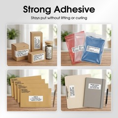 2″ X 5″ Matte White Printable Shipping Labels (500 Sheets, 4000 Stickers) Add…