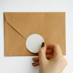 White Color Coding Dot Labels round Semi Gloss Paper Stickers Adhesive Label – D