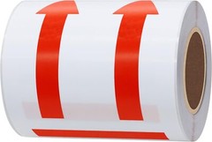 3×5 inch Red Arrows This Side Up Stickers Safe Handling for Shipping and Pack…