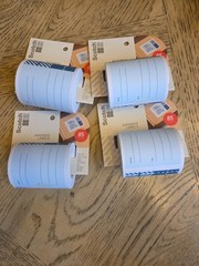 Scotch Mailing Label Roll: 3X4 inches 85-labels Blue New Mailing Labels Lot Of 4