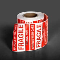 1 Roll 500 2×3 Fragile Stickers Fragile Label Sticker Handle With Care Mailing