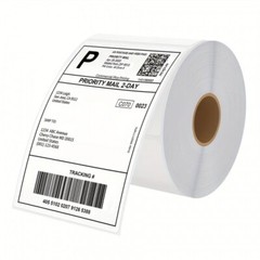 500 Per Roll Direct Thermal Shipping Labels Self-Adhesive Paper 4×6″