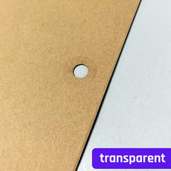 2000 Pack, Clear Hole Reinforcement Stickers, Transparent – 0.25″