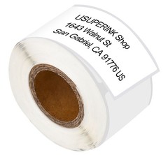 Compatible Dymo 30251 Thermal Address Labels 1 1/8″ x 3 1/2″ 1″ Core 130/Roll US