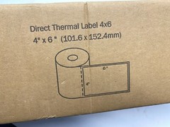 9 Rolls Label 4×6 Zebra 2844 Eltron ZP450 Direct Thermal Shipping 2225 Labels E4